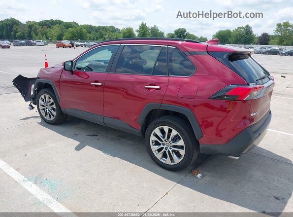 2T3N1RFV9MW204369 2021 TOYOTA RAV4 Red უკანა მარცხენა