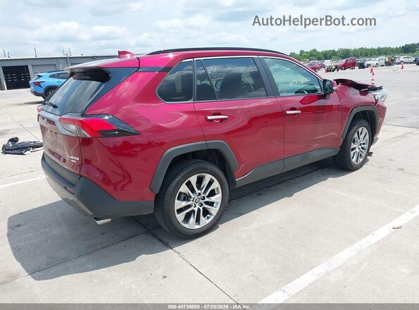 2T3N1RFV9MW204369 2021 TOYOTA RAV4 Red უკანა მარჯვენა