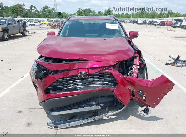 2T3N1RFV9MW204369 2021 TOYOTA RAV4 Red ხელსაწყოთა პანელის ხედი