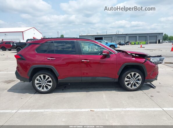 2T3N1RFV9MW204369 2021 TOYOTA RAV4 Red უკანა სალონის ხედი