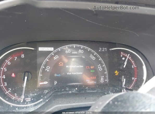 2T3N1RFV9MW204369 2021 TOYOTA RAV4 Red უკანა სავარძლების ხედი