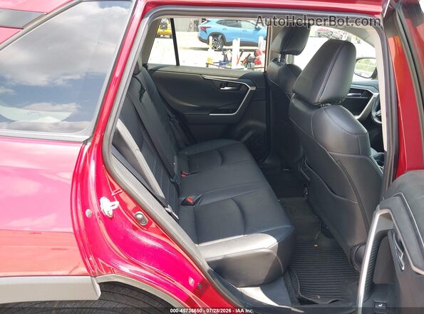 2T3N1RFV9MW204369 2021 TOYOTA RAV4 Red VIN კოდის სტიკერის ხედი