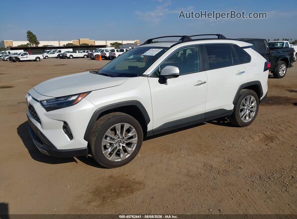 2T3N1RFV9SW511330 2025 TOYOTA RAV4 White Vista tres cuartos delantera izquierda