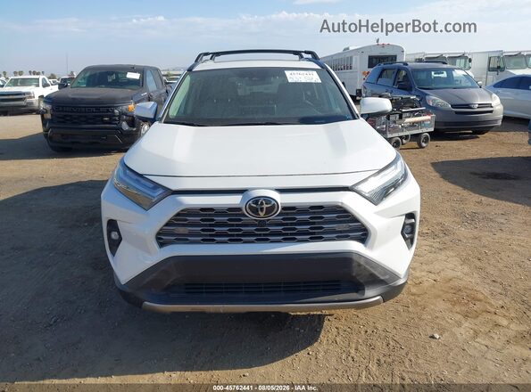 2T3N1RFV9SW511330 2025 TOYOTA RAV4 White Vista del cuadro de instrumentos