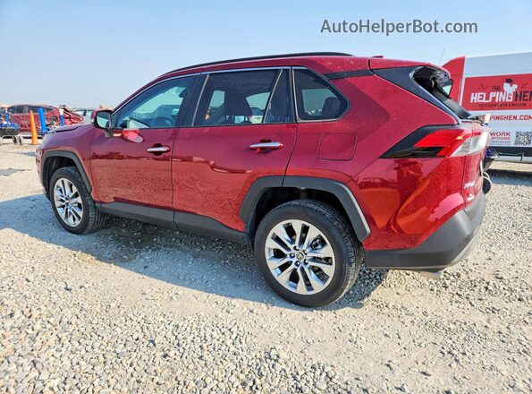 2T3N1RFV9SW601187 2025 TOYOTA RAV4 Red Trasero izquierdo