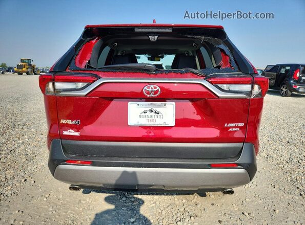 2T3N1RFV9SW601187 2025 TOYOTA RAV4 Red Vista trasera