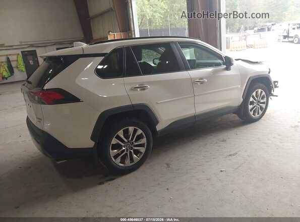 2T3N1RFVXKW054110 2019 TOYOTA RAV4 White Задня права чверть