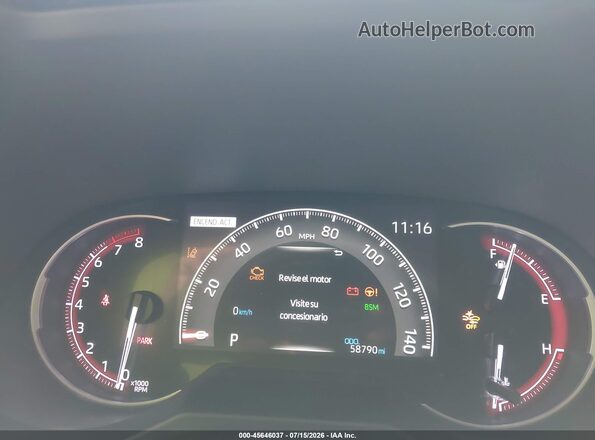 2T3N1RFVXKW054110 2019 TOYOTA RAV4 White Вид задніх сидінь