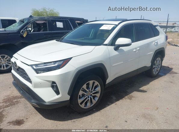 2T3N1RFVXNW272259 2022 TOYOTA RAV4 Белый Передняя левая четверть