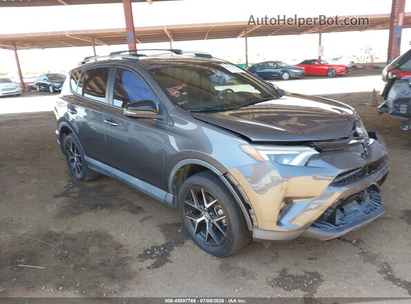 2T3NFREV1GW306613 2016 TOYOTA RAV4 Gray Vista frontal