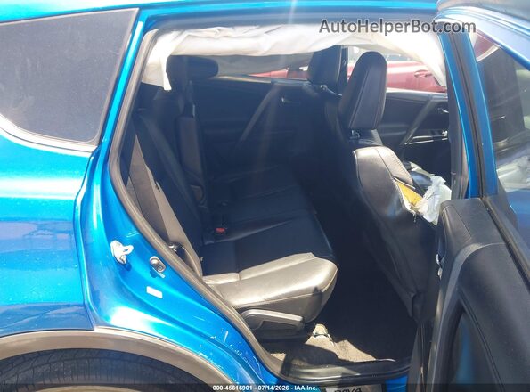 2T3NFREV1JW503319 2018 TOYOTA RAV4 Blue VIN sticker view