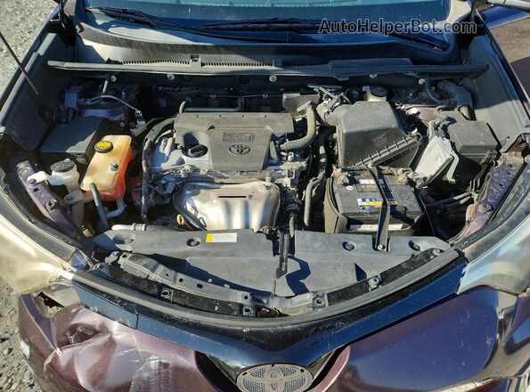 2T3NFREV3GW262047 2016 TOYOTA RAV4 Purple Вид підкапотного простору