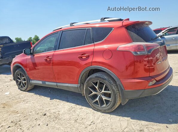 2T3NFREV4GW304743 2016 TOYOTA RAV4 Red Задня ліва чверть