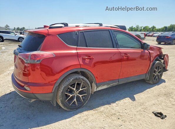 2T3NFREV4GW304743 2016 TOYOTA RAV4 Red Задня права чверть