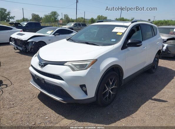 2T3NFREV5GW309000 2016 TOYOTA RAV4 White წინა მარცხენა ხედი სამი მეოთხედიდან