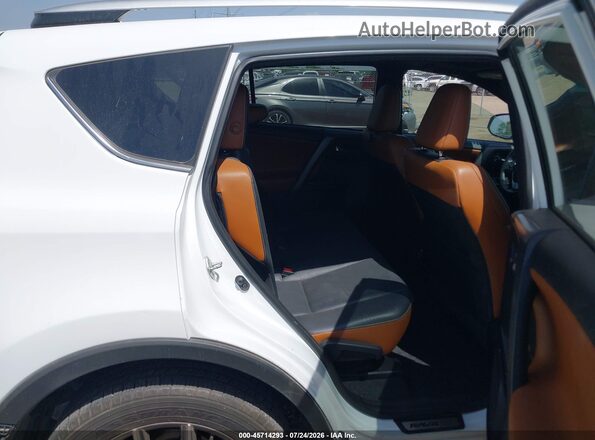 2T3NFREV5GW309000 2016 TOYOTA RAV4 White VIN კოდის სტიკერის ხედი