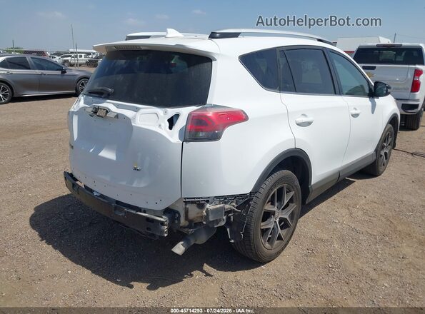 2T3NFREV5GW309000 2016 TOYOTA RAV4 White უკანა მარჯვენა