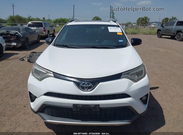 2T3NFREV5GW309000 2016 TOYOTA RAV4 White უკანა სალონის ხედი