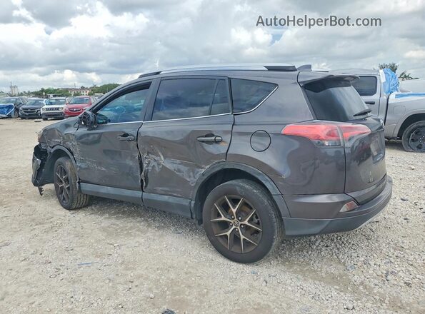 2T3NFREV7GW309712 2016 TOYOTA RAV4 Gray Trasero izquierdo