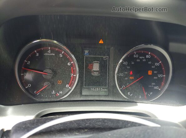 2T3NFREV7GW309712 2016 TOYOTA RAV4 Gray Vista del cuadro de instrumentos