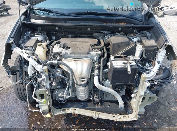 2T3NFREV9HW370724 2017 TOYOTA RAV4 Gray უკანა ხედი