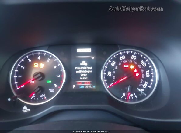 2T3P1RFV0KW080126 2019 TOYOTA RAV4 Silver Հետևի նստատեղերի տեսք