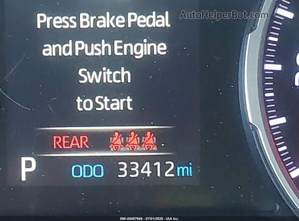2T3P1RFV0KW080126 2019 TOYOTA RAV4 Silver 