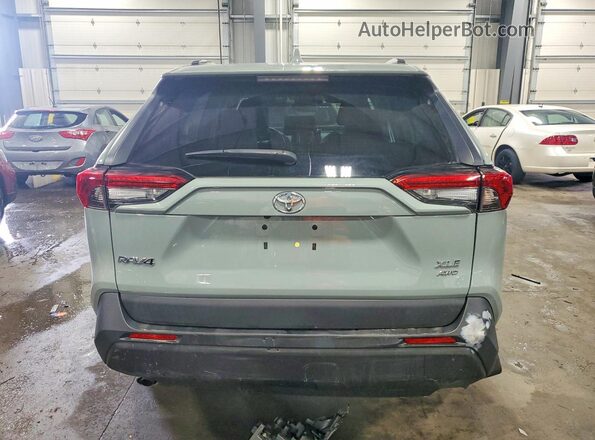 2T3P1RFV0LC127769 2020 TOYOTA RAV4 Teal უკანა ხედი