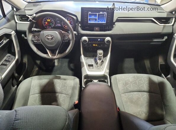 2T3P1RFV0MC150714 2021 TOYOTA RAV4 White Вид панелі приладів