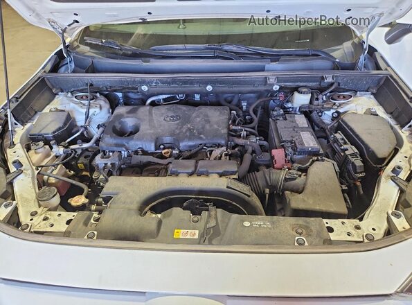 2T3P1RFV0MC150714 2021 TOYOTA RAV4 White Вид підкапотного простору