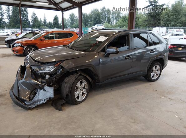 2T3P1RFV0MC190887 2021 TOYOTA RAV4 Blue Передня ліва чверть
