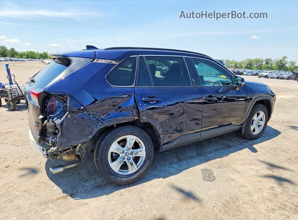 2T3P1RFV0MW232800 2021 TOYOTA RAV4 Blue Հետևի աջ