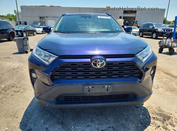 2T3P1RFV0MW232800 2021 TOYOTA RAV4 Blue Դիմացի տեսք