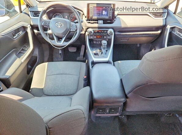 2T3P1RFV0MW232800 2021 TOYOTA RAV4 Blue Առջևի վահանակի տեսք