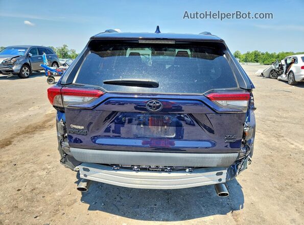 2T3P1RFV0MW232800 2021 TOYOTA RAV4 Blue Հետևի տեսք