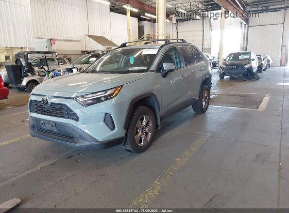 2T3P1RFV0NW301082 2022 TOYOTA RAV4 Gray Առջևի ձախ երեք քառորդ տեսարան