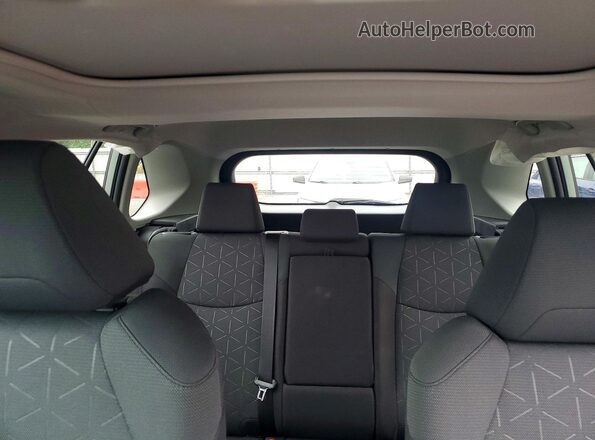 2T3P1RFV0NW312308 2022 TOYOTA RAV4 Gray Вид задніх сидінь