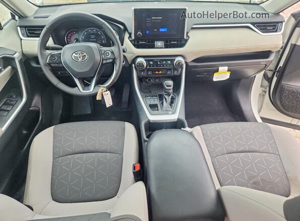 2T3P1RFV0PC328691 2023 TOYOTA RAV4 White წინა პანელის ხედი