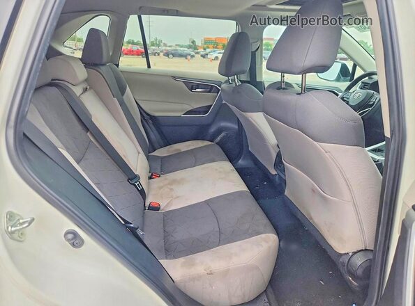 2T3P1RFV0PC328691 2023 TOYOTA RAV4 White უკანა სალონის ხედი