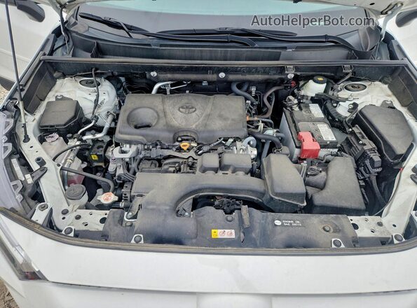 2T3P1RFV0PC328691 2023 TOYOTA RAV4 White ძრავის განყოფილების ხედი