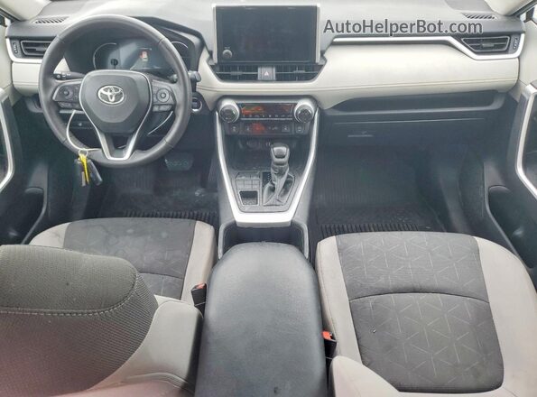 2T3P1RFV0RW450372 2024 TOYOTA RAV4 White Вид панелі приладів