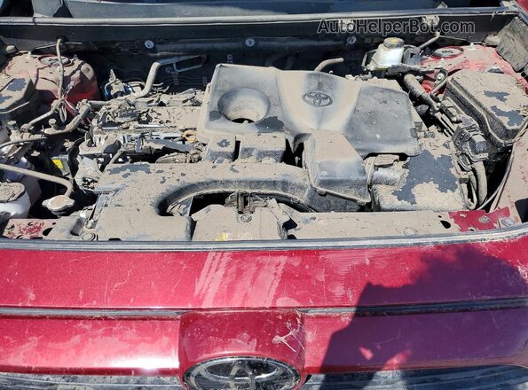 2T3P1RFV0RW455166 2024 TOYOTA RAV4 Red Rear interior view