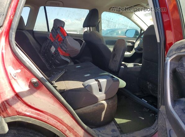 2T3P1RFV0RW455166 2024 TOYOTA RAV4 Red Rear seats view