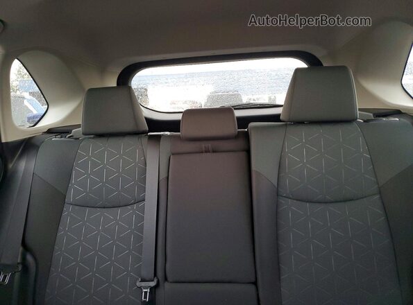 2T3P1RFV0SW570727 2025 TOYOTA RAV4 Red Вид задніх сидінь