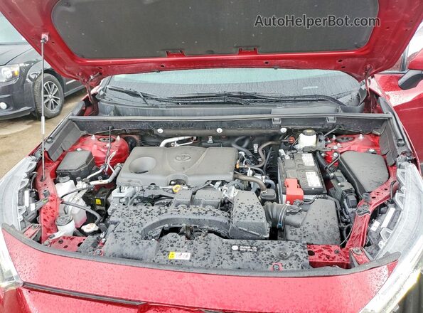 2T3P1RFV0SW570727 2025 TOYOTA RAV4 Red Вид підкапотного простору