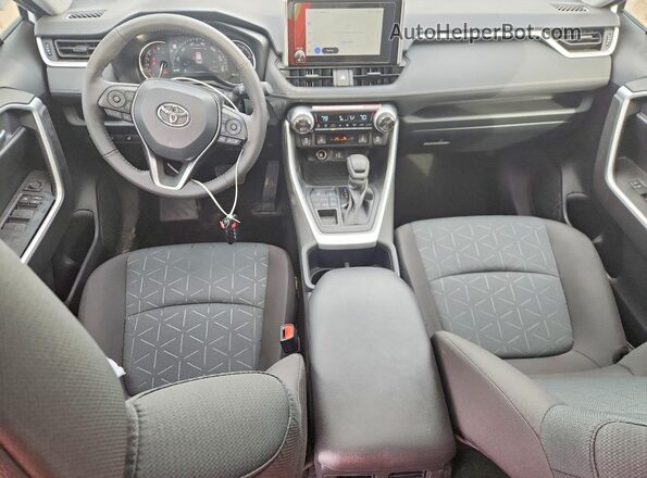 2T3P1RFV0SW632983 2025 TOYOTA RAV4 White Vista del salpicadero