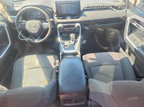 2T3P1RFV1KC003959 2019 TOYOTA RAV4 White Vista del salpicadero
