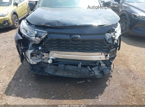 2T3P1RFV1KC059884 2019 TOYOTA RAV4 Черный Вид спереди