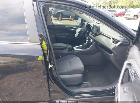 2T3P1RFV1KC059884 2019 TOYOTA RAV4 Черный Вид салона спереди