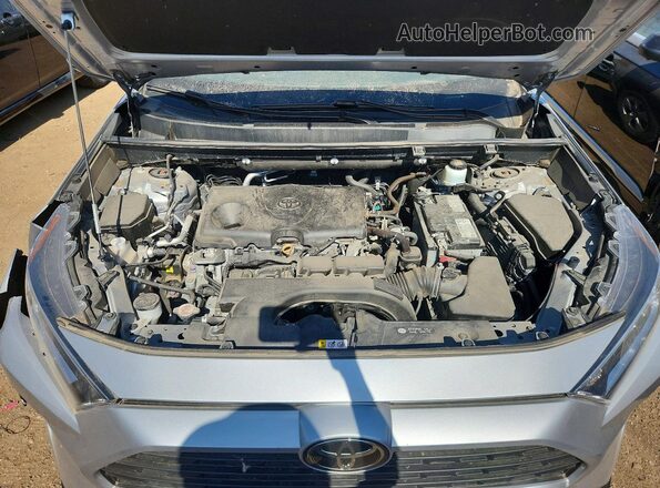 2T3P1RFV1LW111692 2020 TOYOTA RAV4 Silver უკანა სალონის ხედი